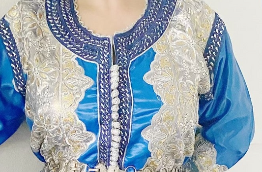 Blue Silver Caftan - TTP