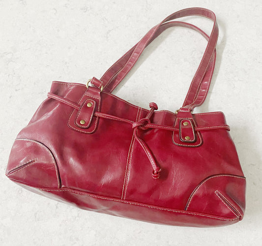 Burgundy Shoulder Bag - TTP