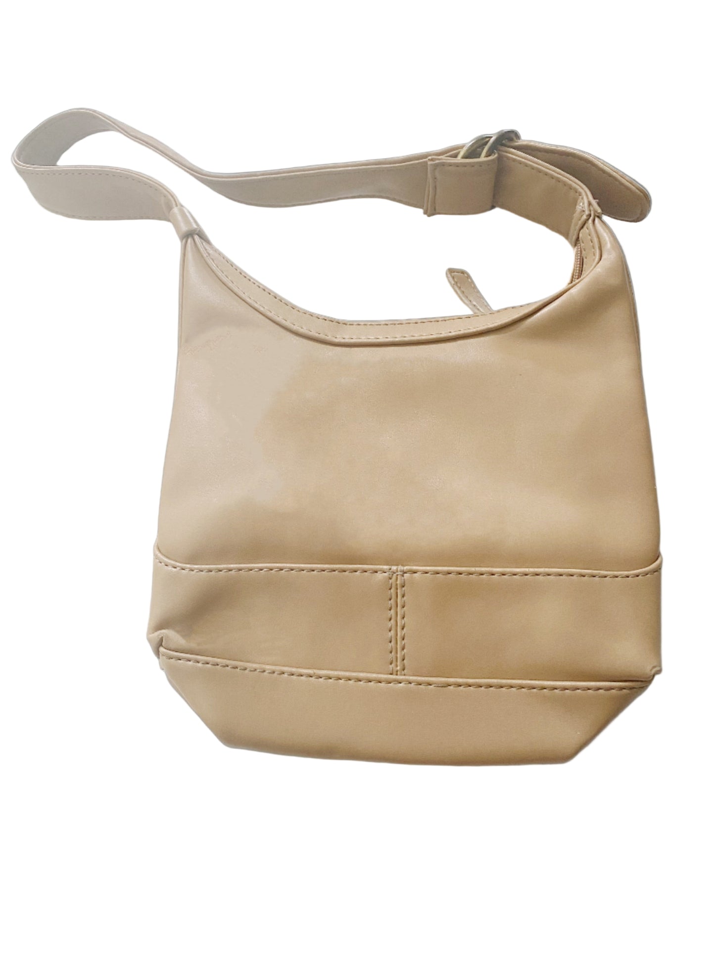 Crescent Leather Shoulder Bag