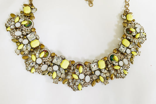 Crystal Big Bib Necklace - TTP