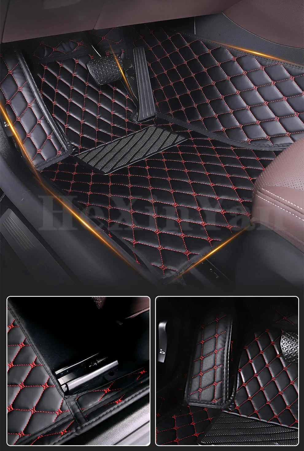 Custom Car Floor Mats for Most cars dropshipping - TTP