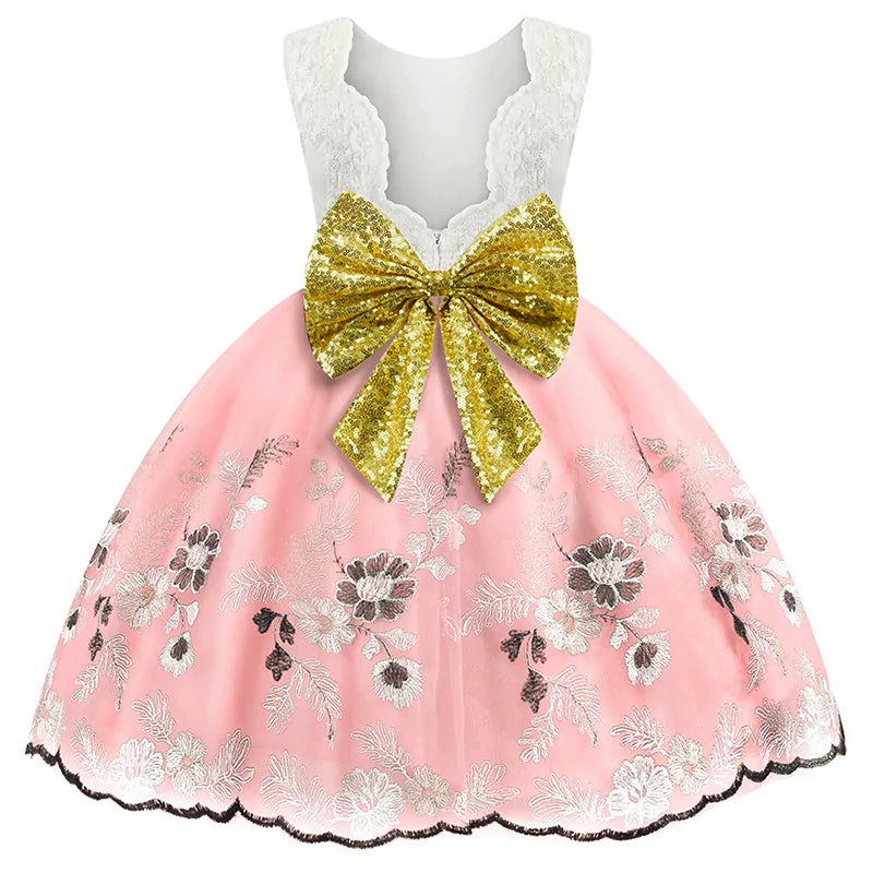 Elegant Princess Dress For Small Children - TTP