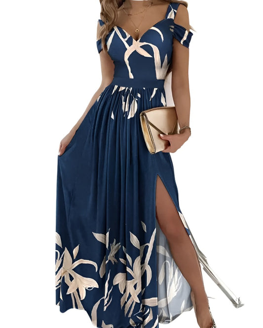 Full Length Greek Style Pleated Dress - TTP