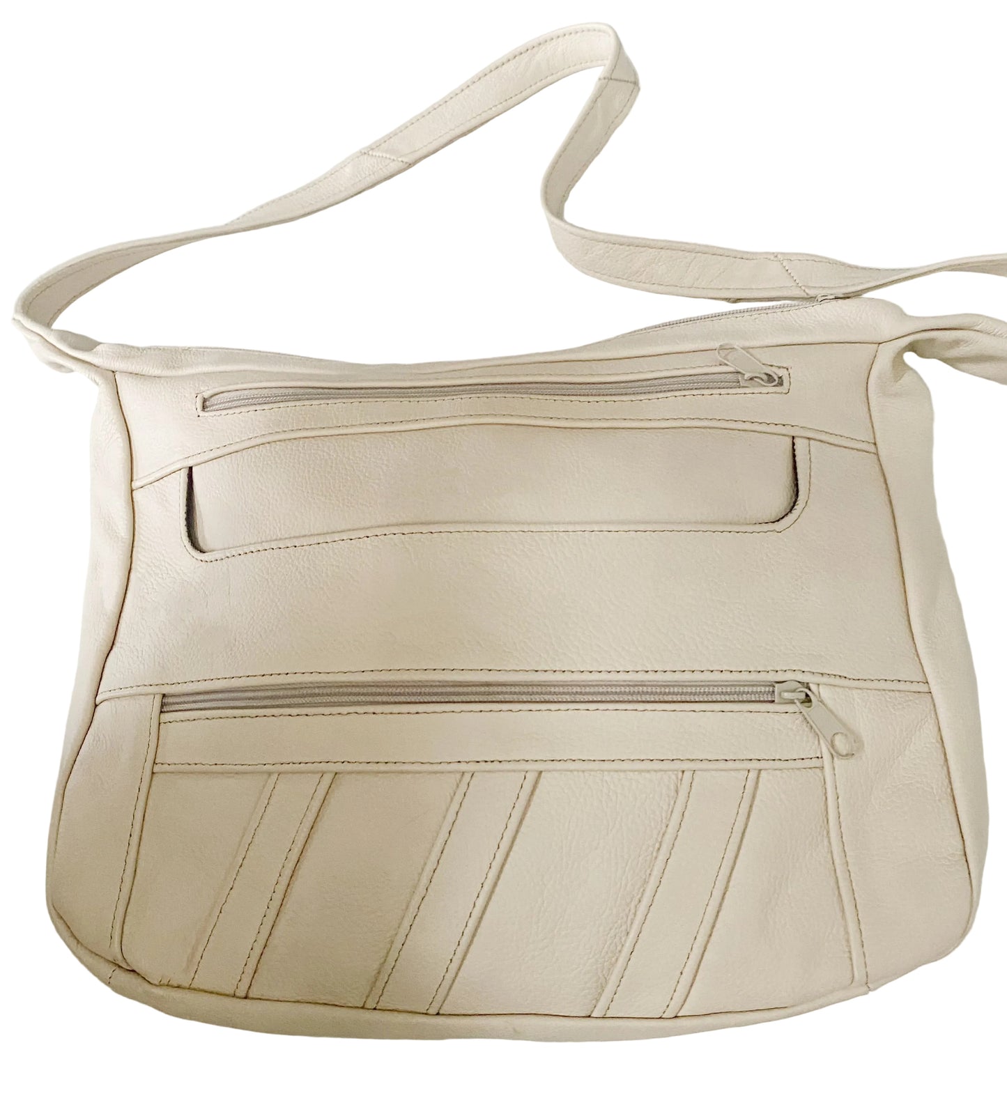 Genuine Leather Crossbody Shoulder Handbag | Made in Mexico