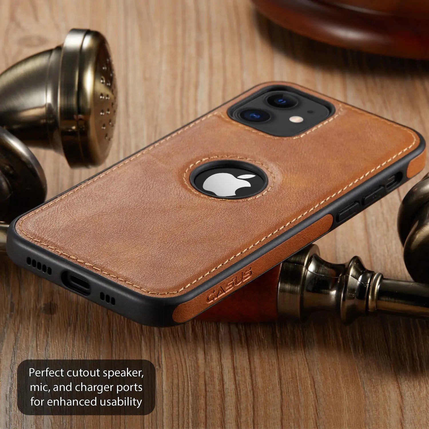 I-phone Leather Phone Case - TTP