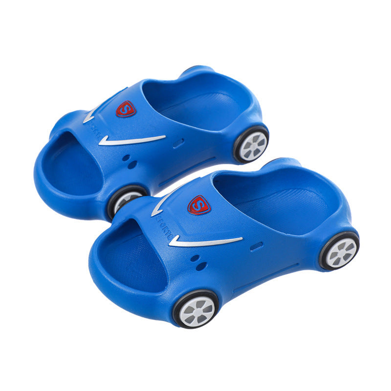 Kids Cartoon Car Glowing Sandals - TTP