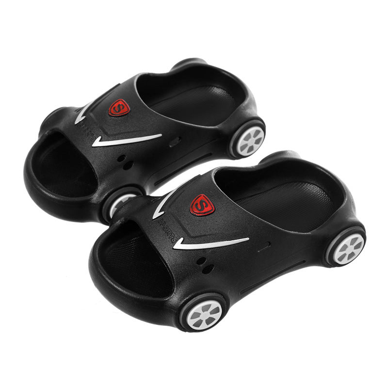 Kids Cartoon Car Glowing Sandals - TTP
