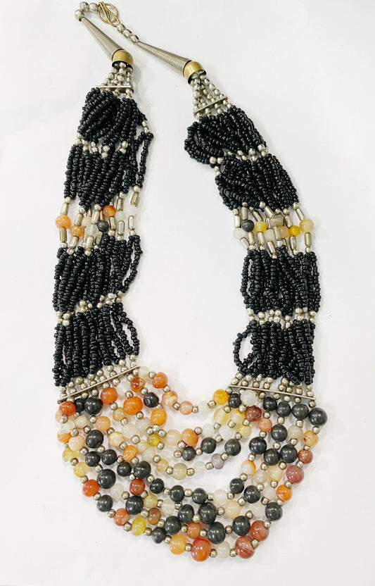 Lava Rock Stone Necklace - TTP