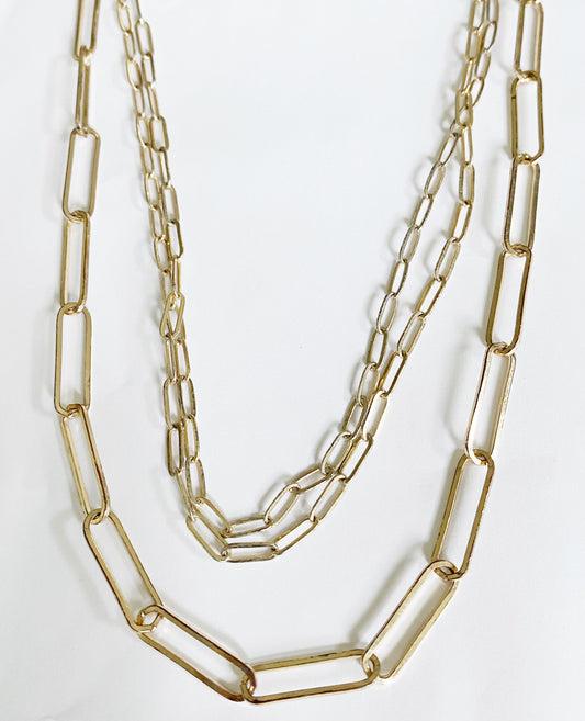 Layered Chain Necklace - TTP