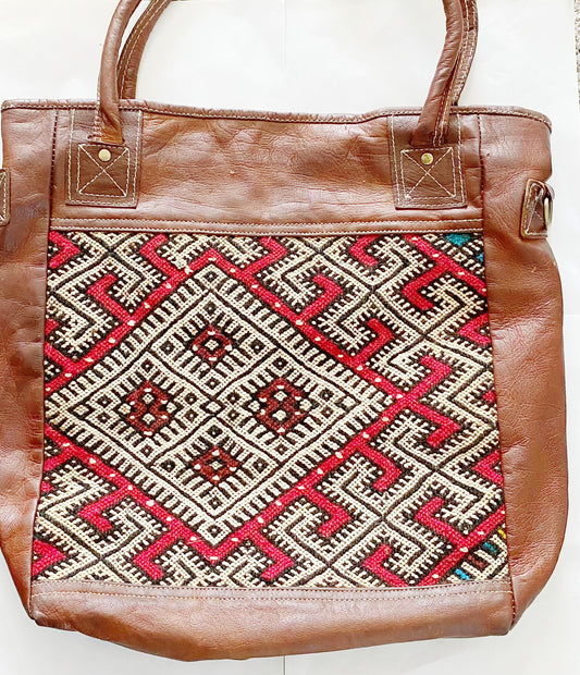 Leather Berber Handbag - TTP