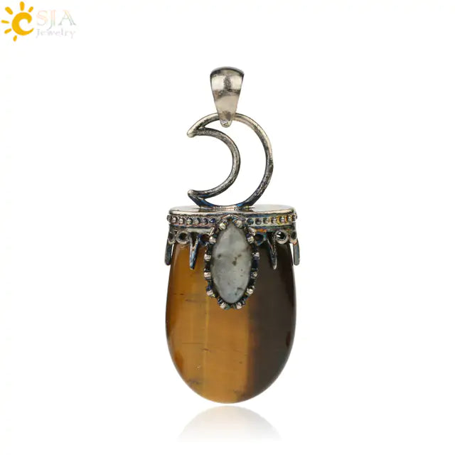 Natural Stone Antique Necklace - TTP