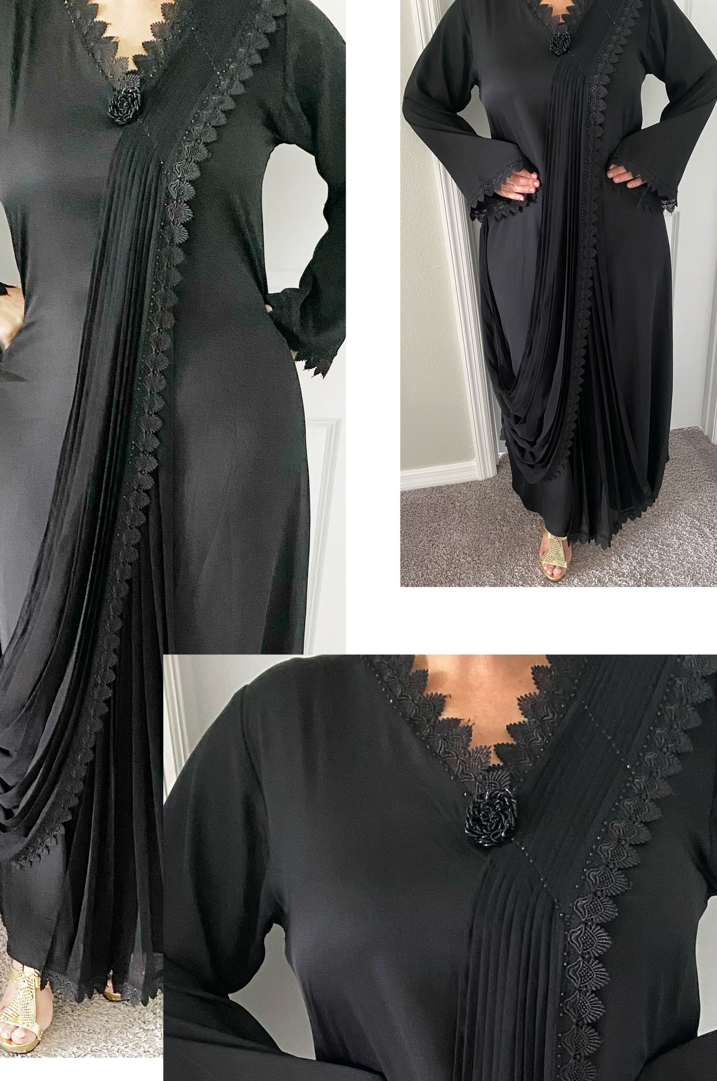 Qatari Black Abaya – TTP