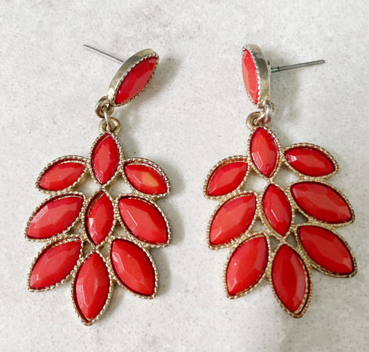 Red Bead Earrings - TTP