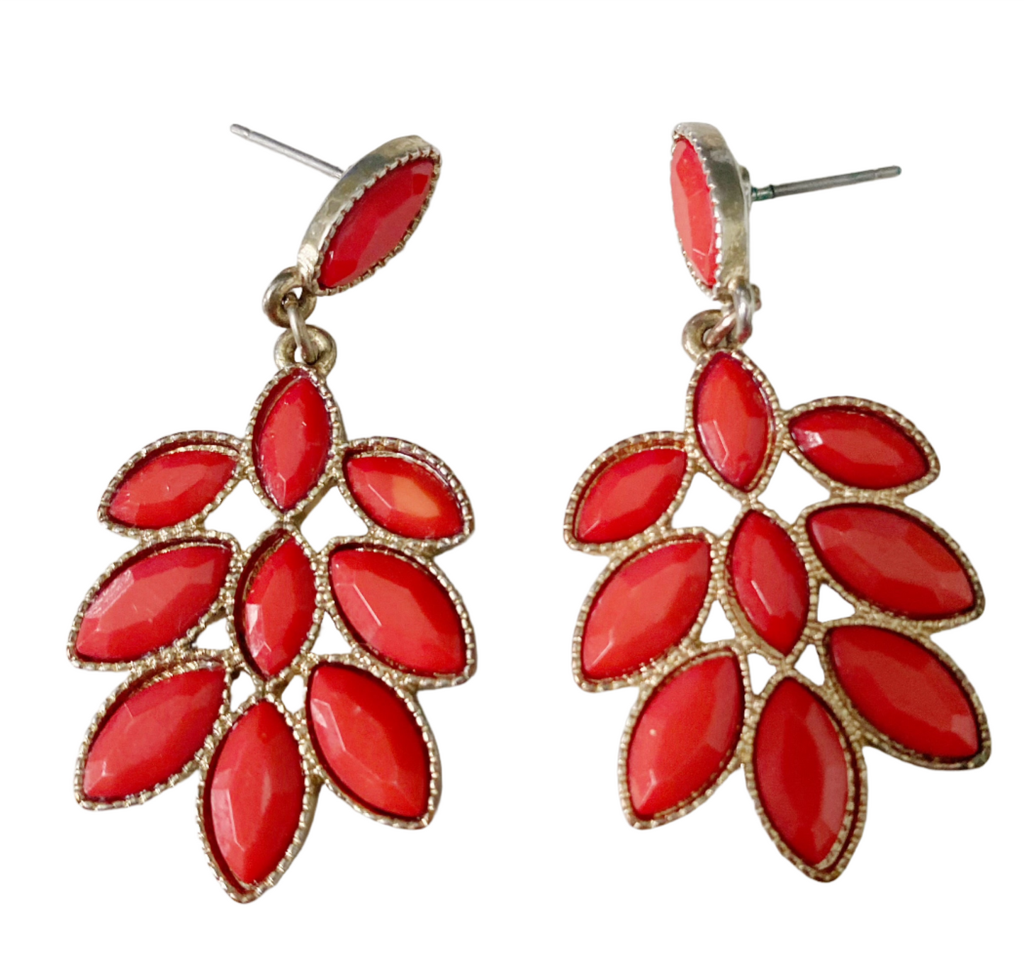 Red Bead Earrings - TTP