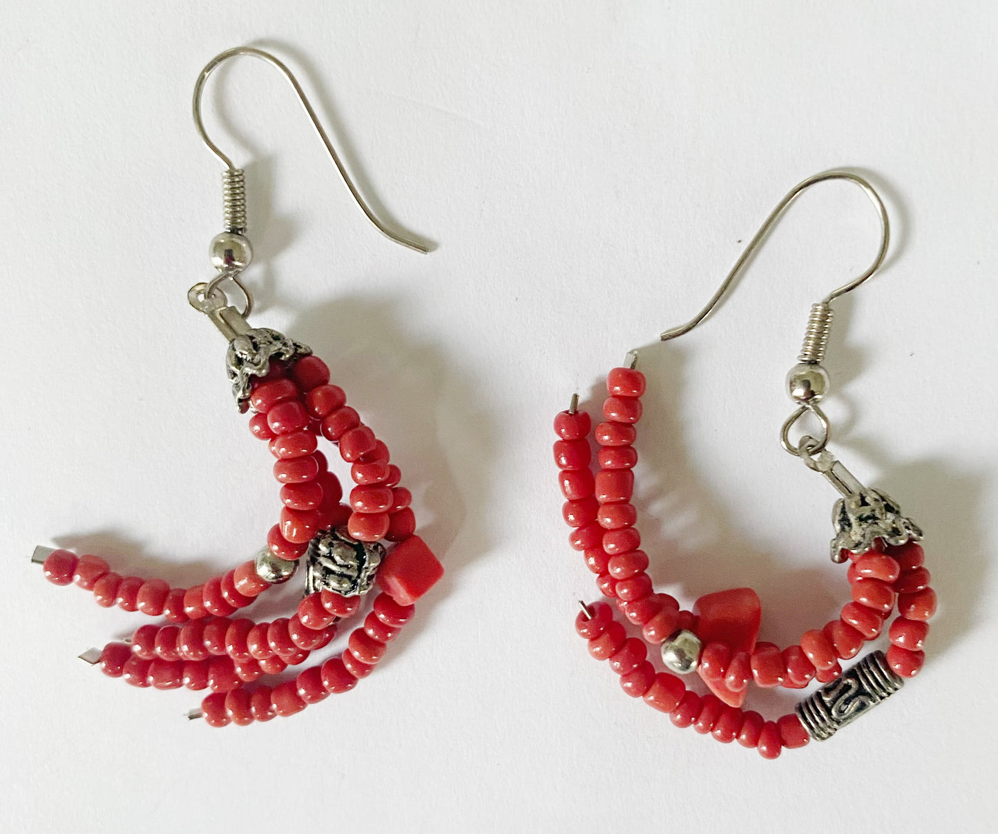 Red Coral Earrings - TTP