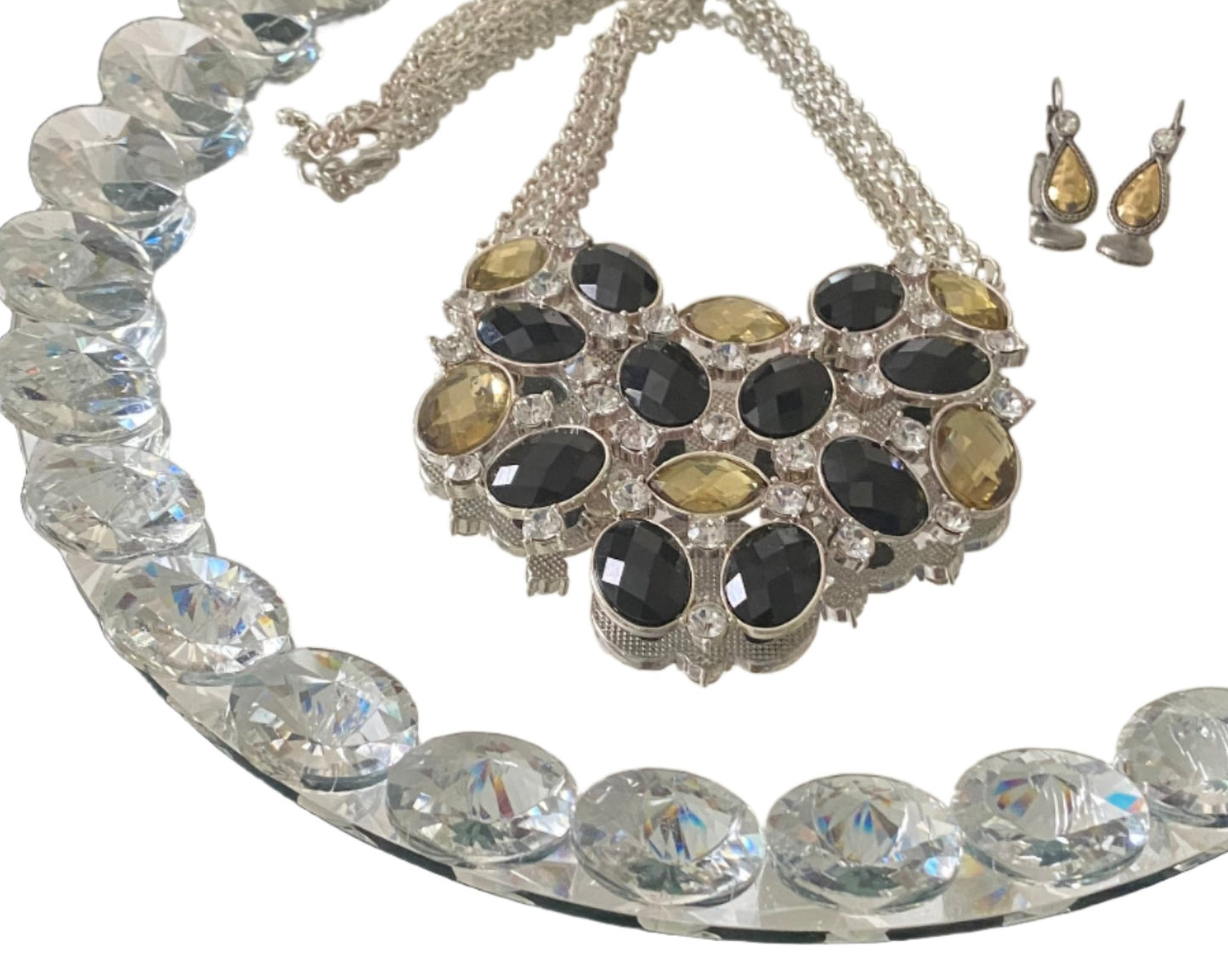 Rhinestone Statement Necklace - TTP