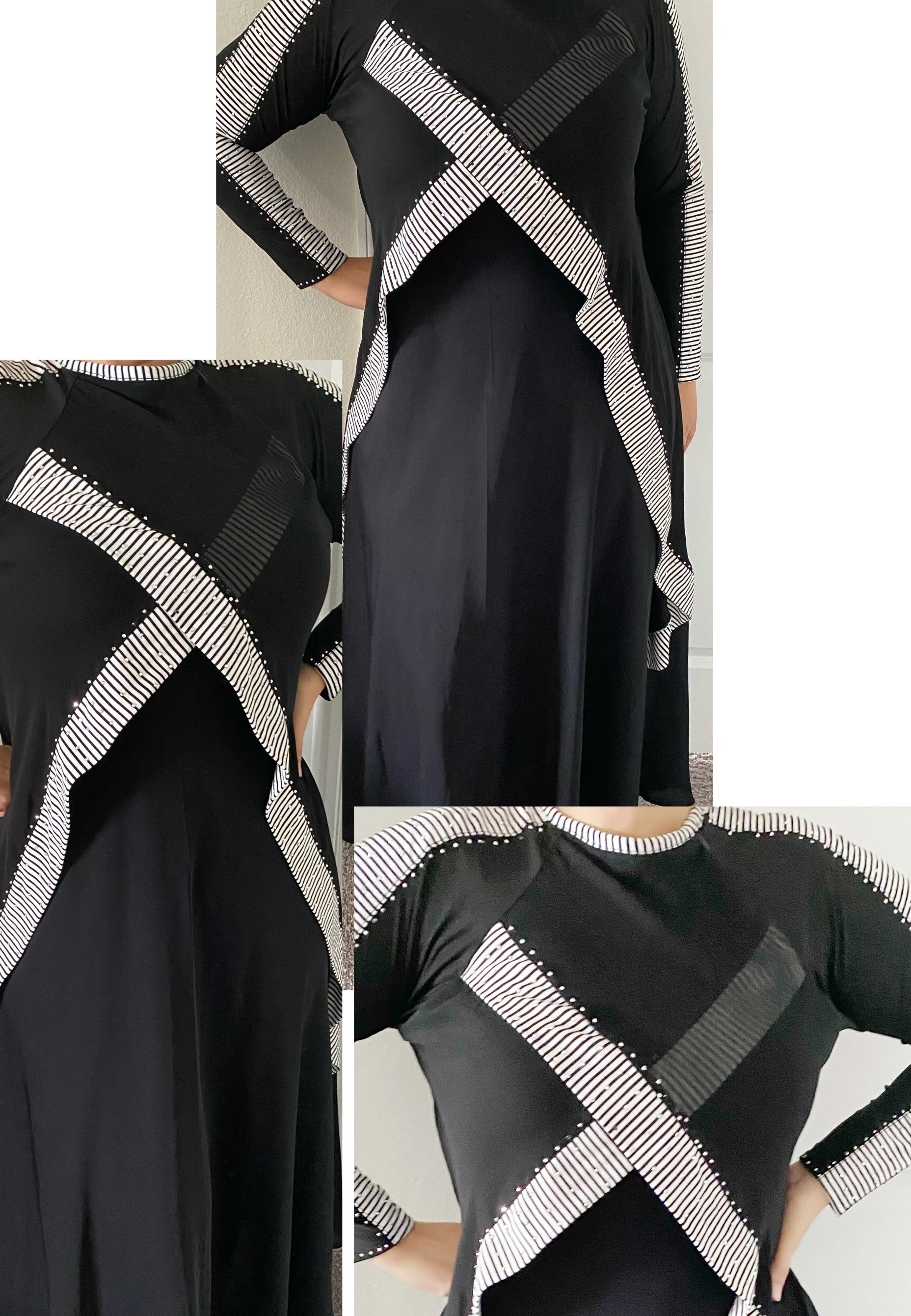 Saudi Monochromatic Abaya - TTP