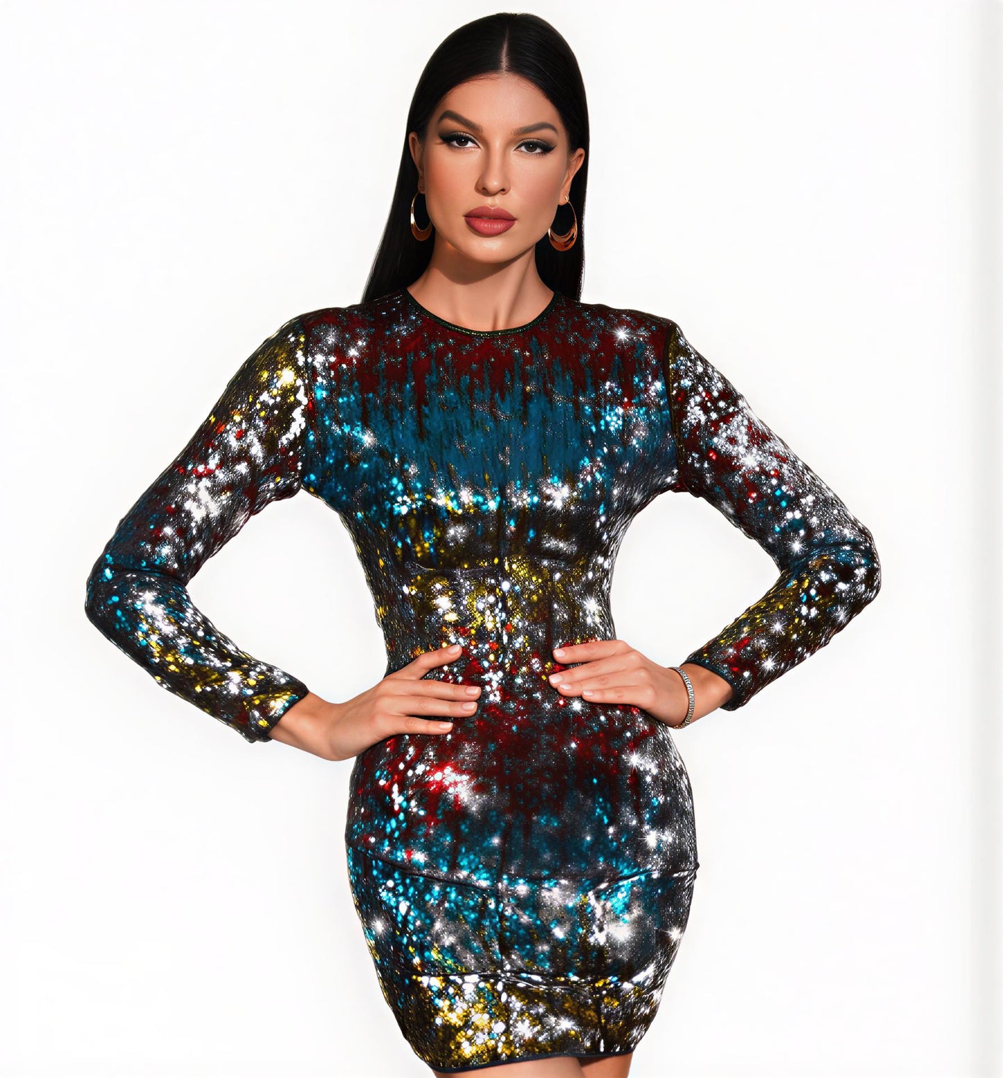 Sequined Cocktail Dresses