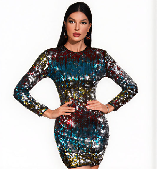 Sequined Cocktail Dresses