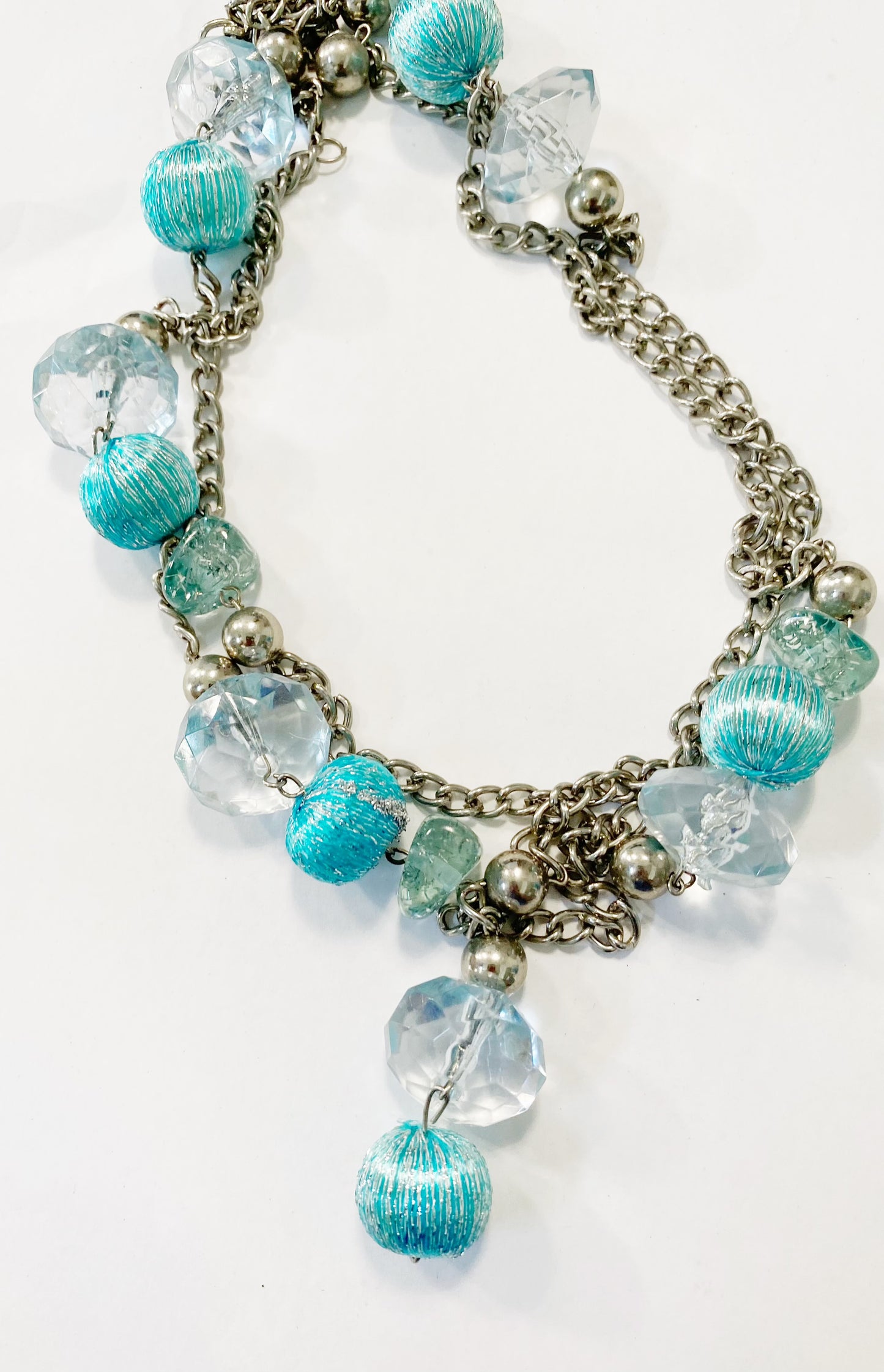 Spanish Blue Lariat Necklace - TTP