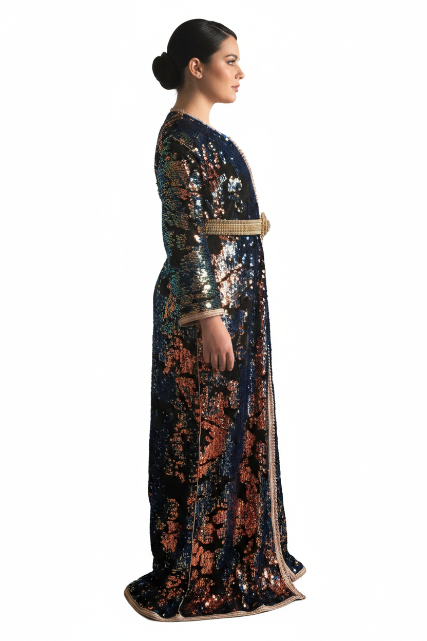 Women Muzona(Sequin) Kaftan