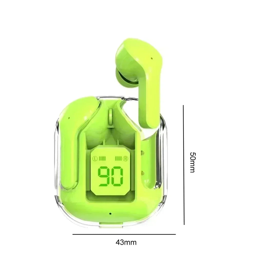 T2 Wireless Mini Earbuds LED Power Digital Display TWS Headset Stereo Sound Bluetooth-compatible 5.3 for iPone Xiaomi Lenovo - TTP