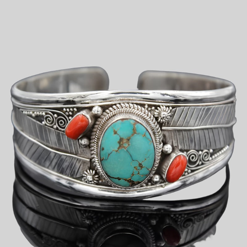 Turquoise Pattern Bracelet - TTP