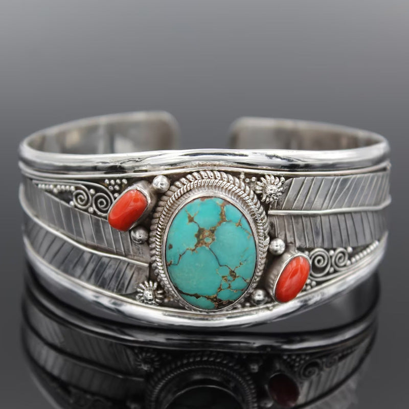 Turquoise Pattern Bracelet - TTP