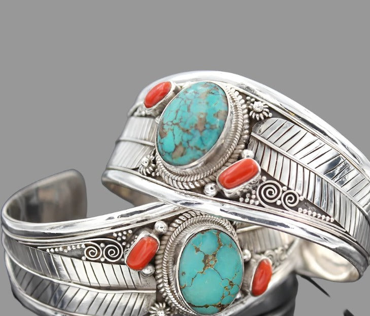 Turquoise Pattern Bracelet - TTP