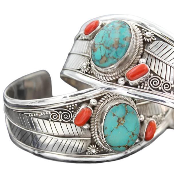 Turquoise Pattern Bracelet - TTP