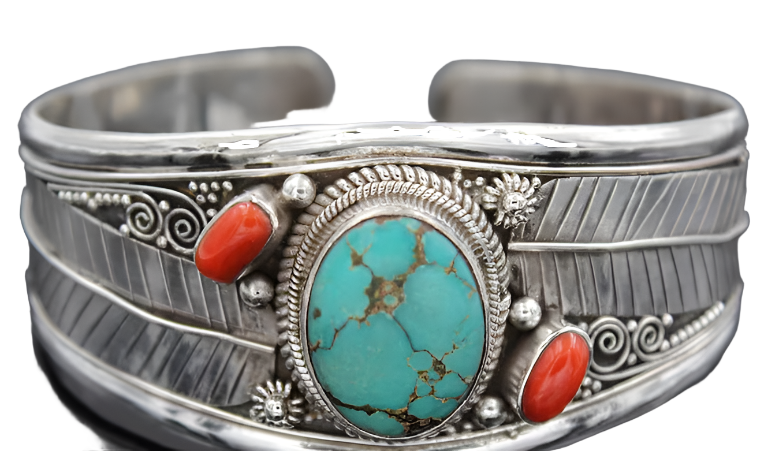 Turquoise Pattern Bracelet - TTP