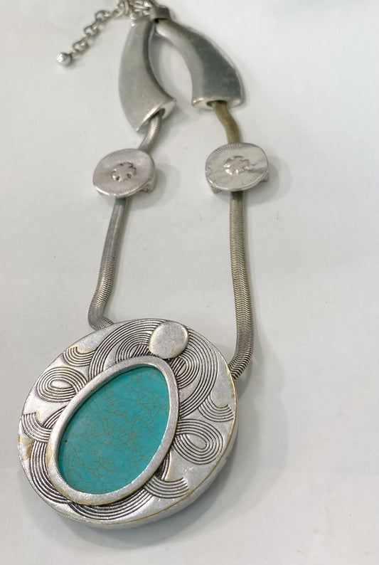 Turquoise Pendant Necklace - TTP