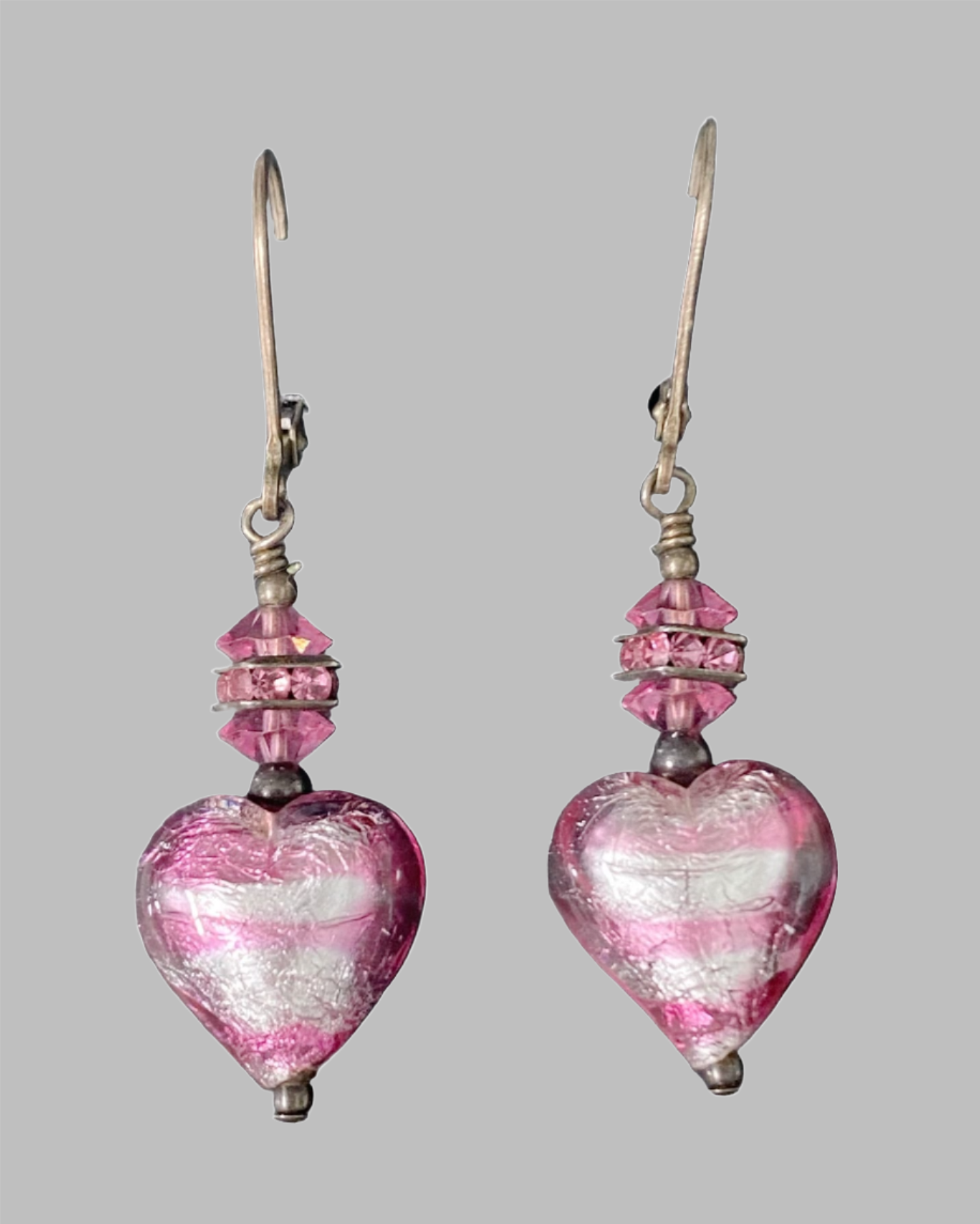 Vintage Heart Earrings - TTP