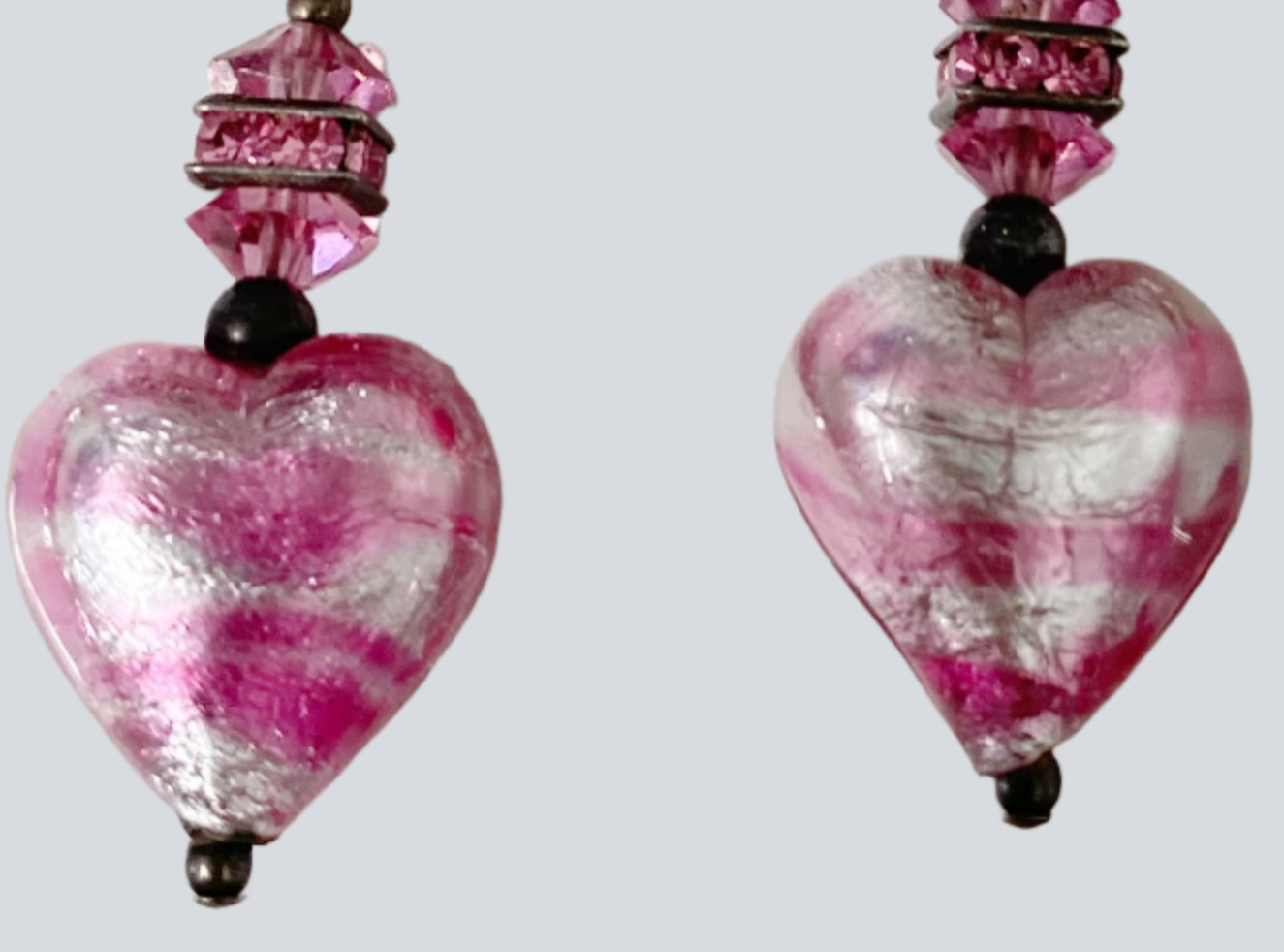 Vintage Heart Earrings - TTP