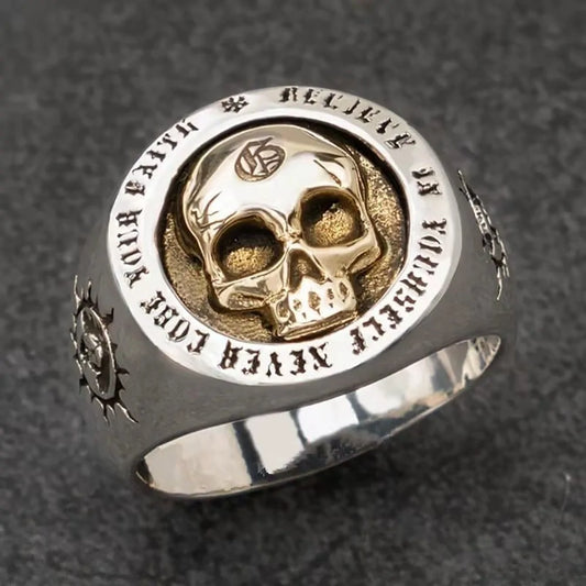 Vintage Skull Rings for Men - TTP