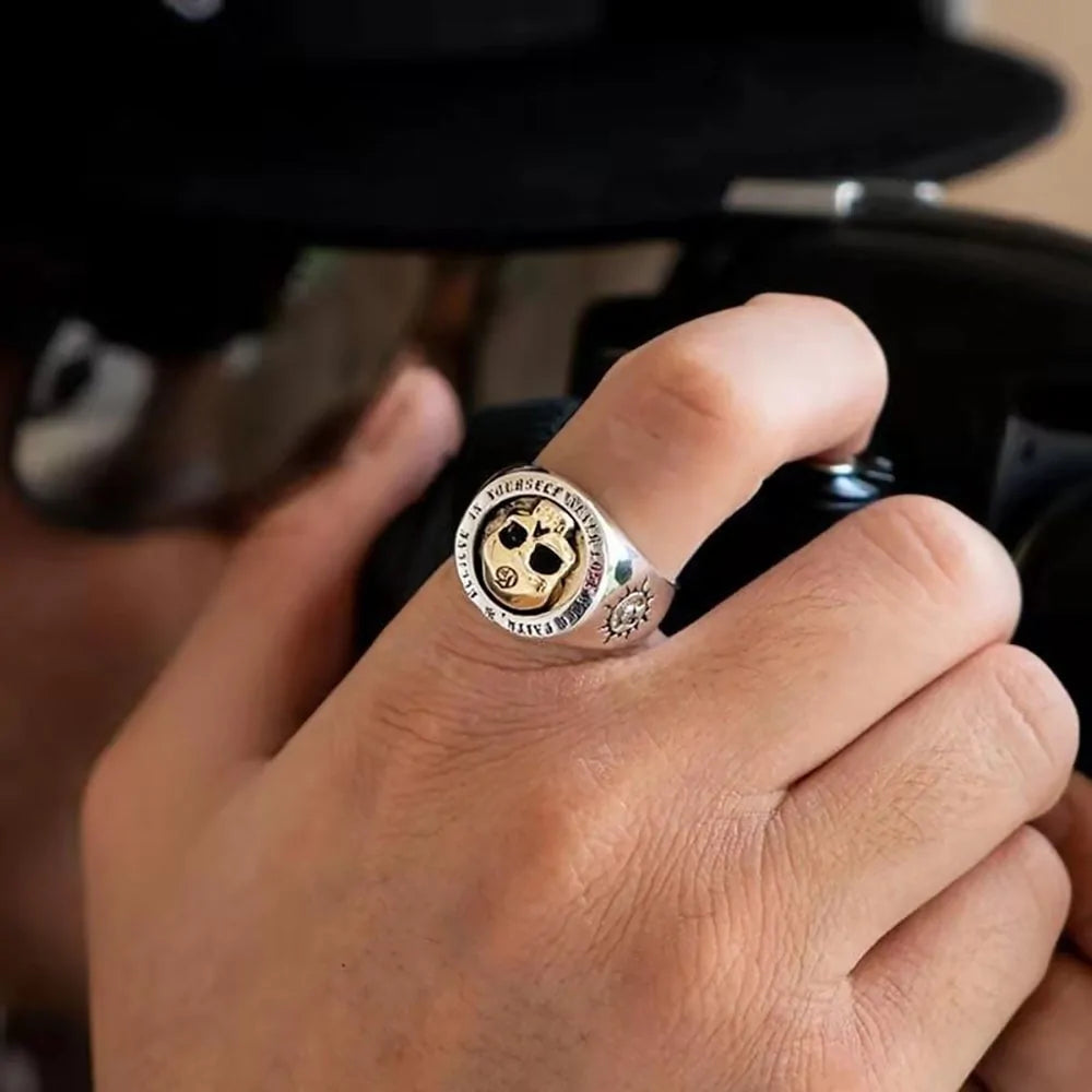 Vintage Skull Rings for Men - TTP