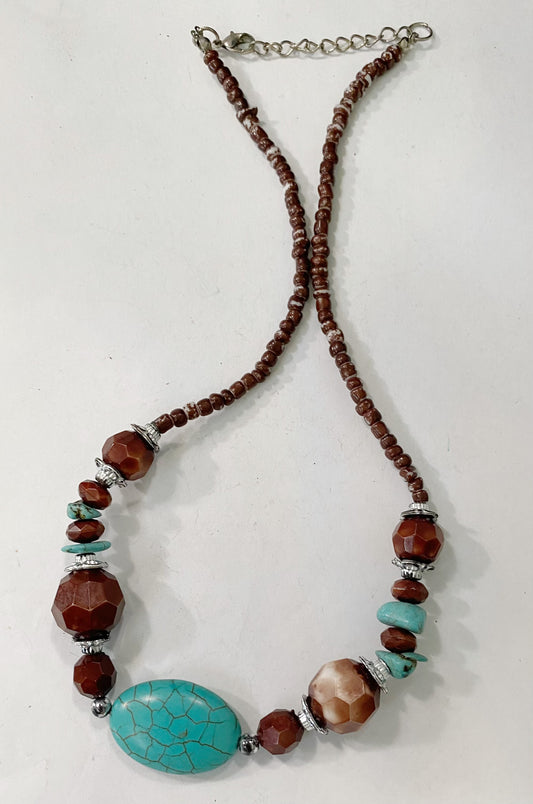 Vintage Turquoise Necklace - TTP