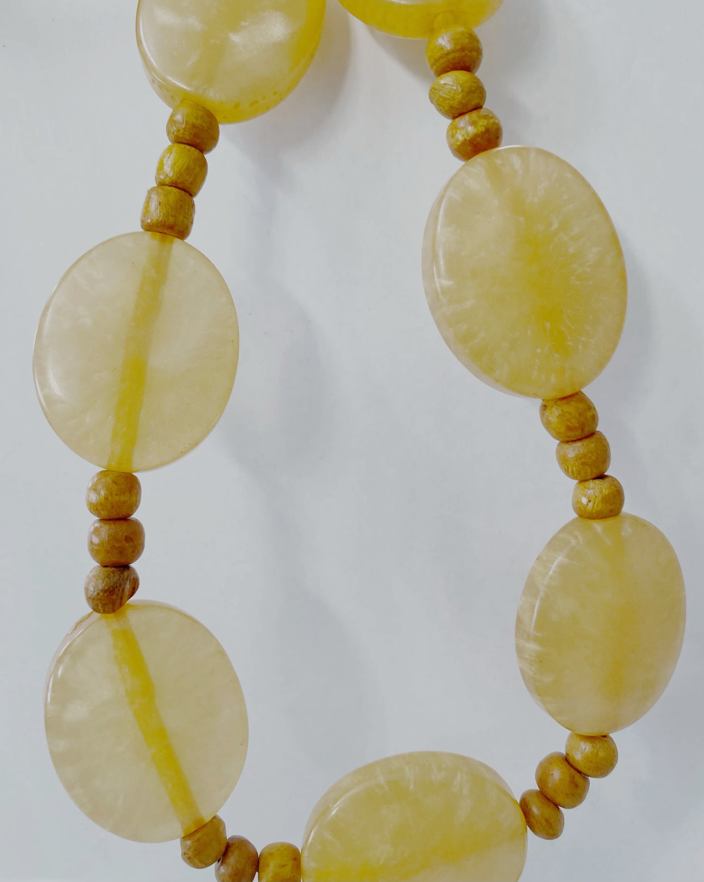 Yellow Beaded Necklace - TTP