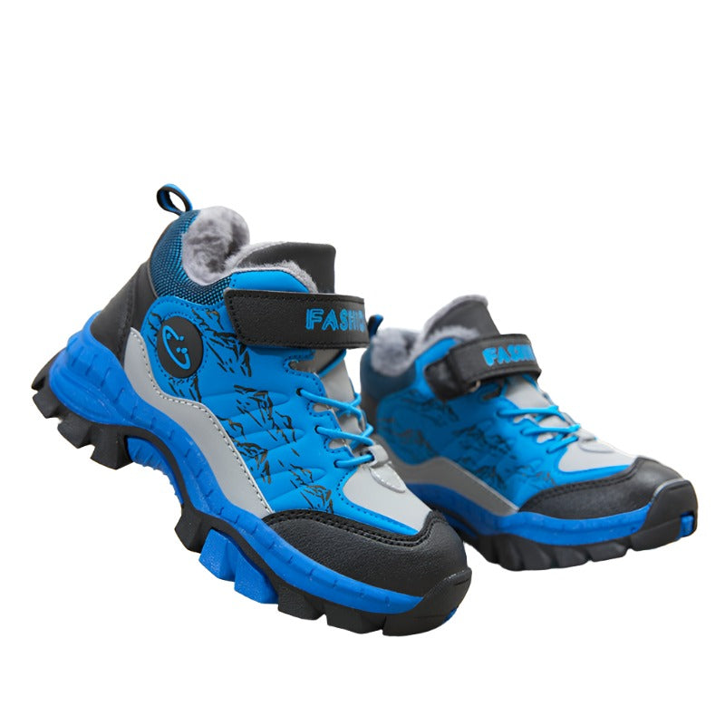 Children's Large Cotton Hiking Shoes