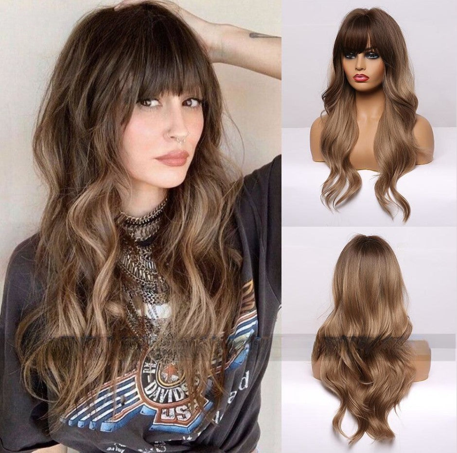 Women Long Curly Wig