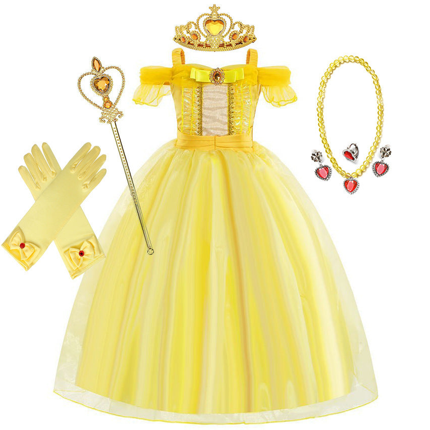Girls Beauty & The Beast Gown