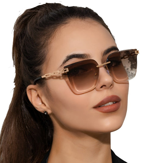 Frameless Trimming Sunglasses