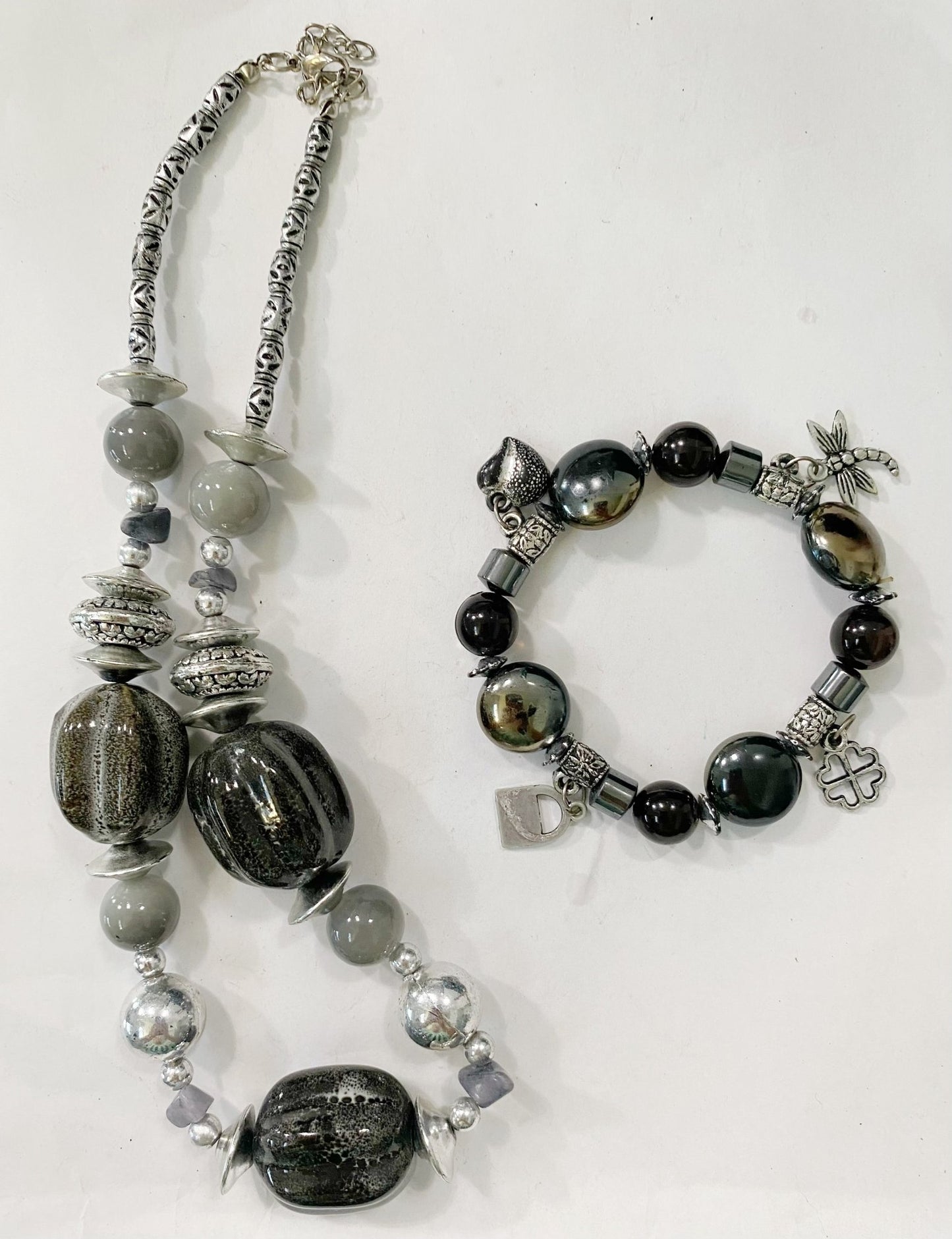 Beaded Necklace & Bracelet - TTP