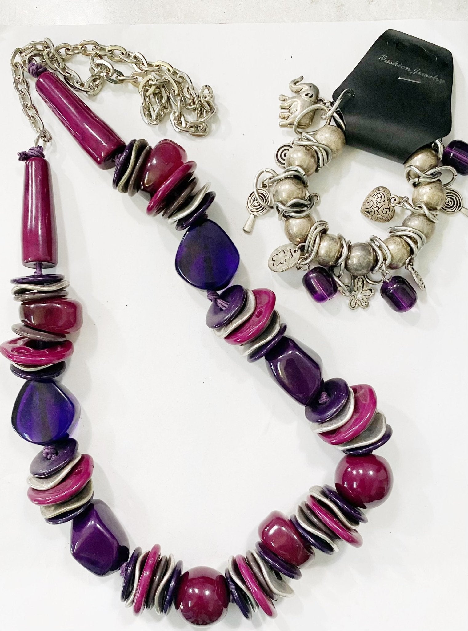 Beaded Necklace & Bracelet - TTP