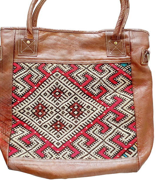 Leather Berber Handbag