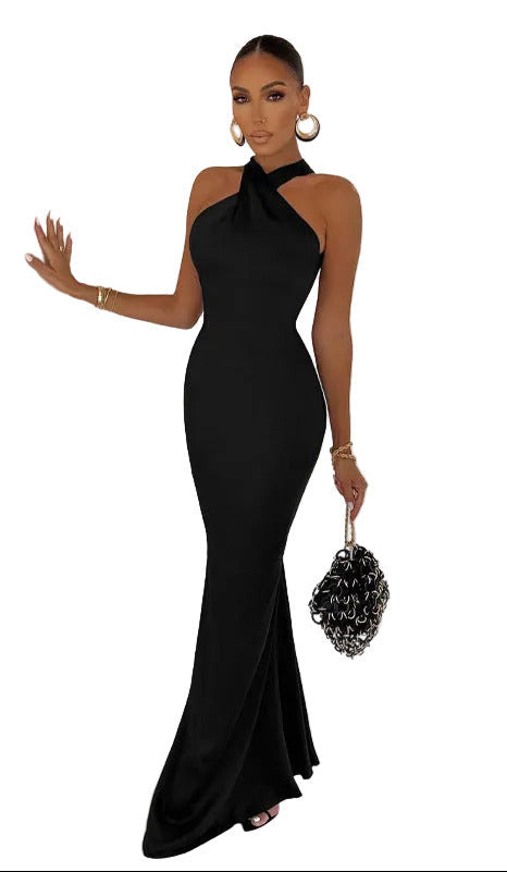 Sleeveless Backless Dresses