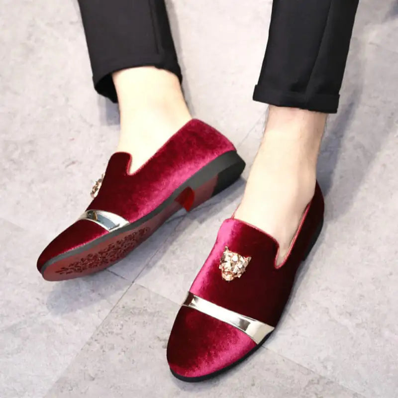 Italian Style Leather Loafers for Men