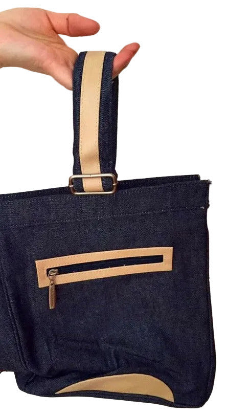Bath & Body Works Small Denim Handbag